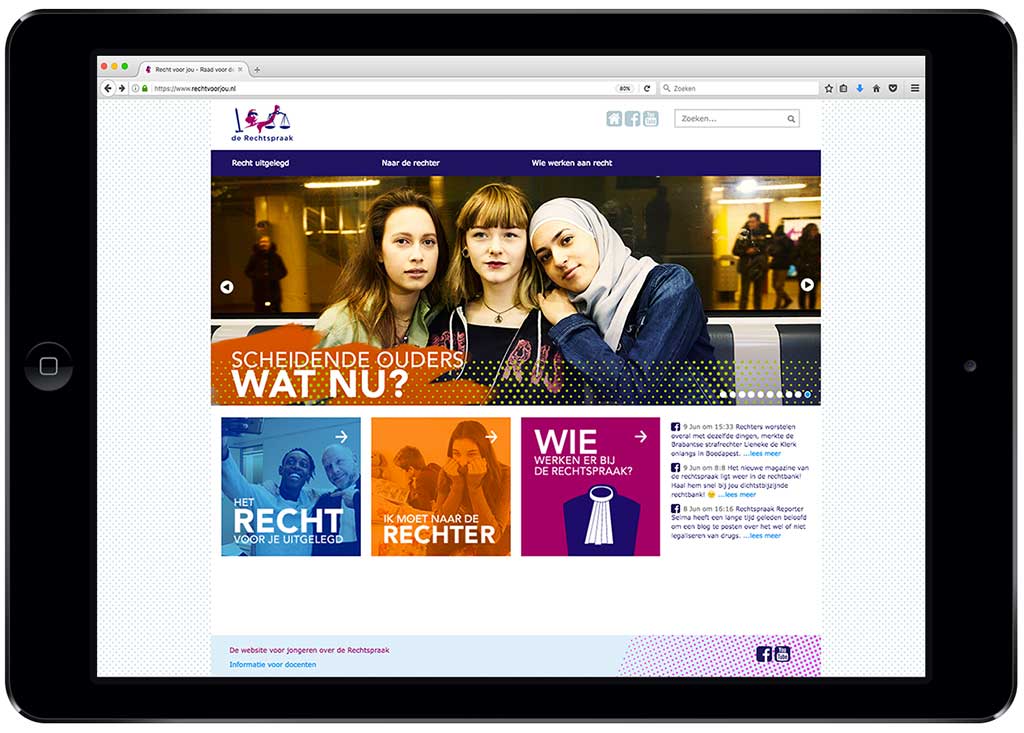 Raad website ipad